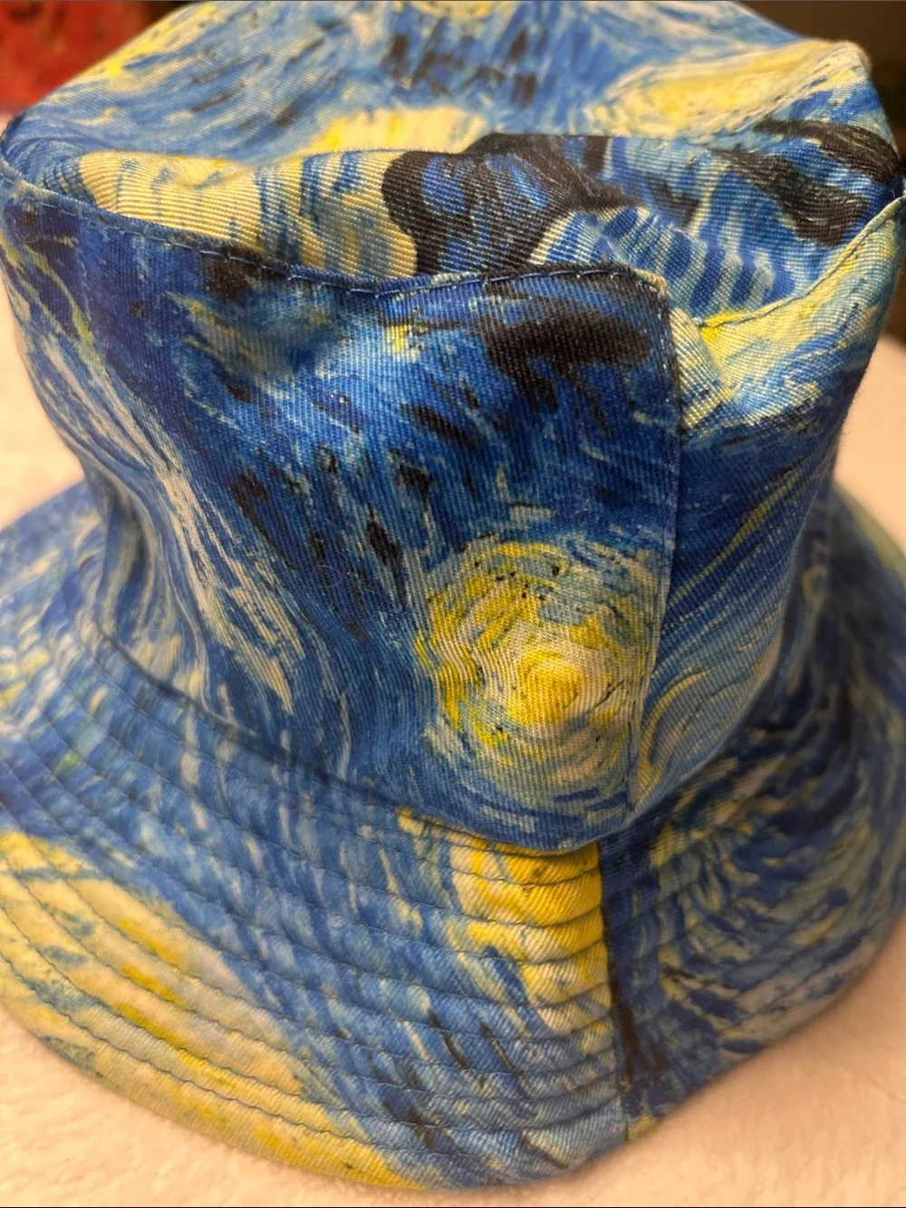 Adult Van Gogh Art Print Bucket Hat